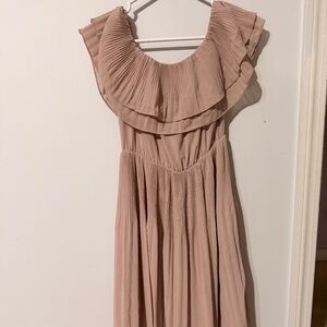 Off the shoulder dress